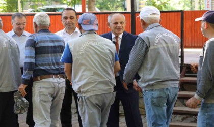 Yahyalı Belediyesinde bayramlaşma programı yapıldı