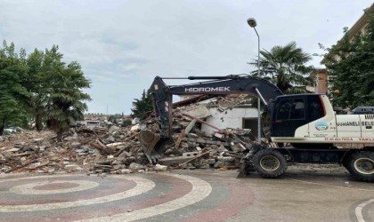 Yeni belediye binasını yapımı için sona yaklaşıldı