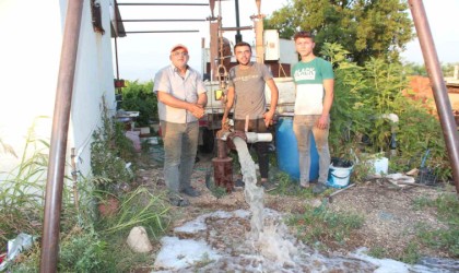 Yeraltı suları çekilmeye başladı