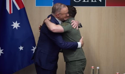 Zelenski, Kanada Başbakanı Trudeau ile görüştü (4)