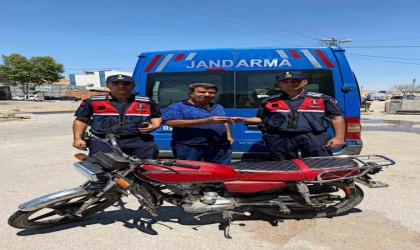 15 Yıl önce çalınan motosiklet bulundu