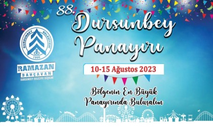 88. Dursunbey Panayırı 10 Ağustosta Başlayacak