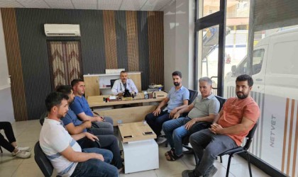 Adıyamanda veteriner hekimler şiddet olaylarını protesto etti