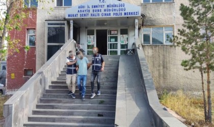 Ağrıda 18 yıl cezası olan şahıs yakalandı