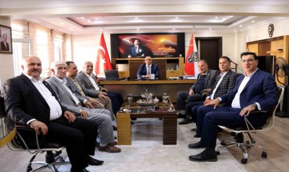 Ağrıda yeni emniyet müdürüne ziyaret