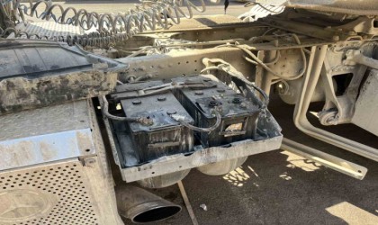 Akü takviyesi yapmak isteyen 2 kişi az daha canından oluyordu