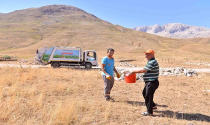 Alanyada yaylaların çöp sorunu çözüldü