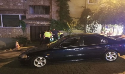 Alkollü sürücü polislere zor anlar yaşattı