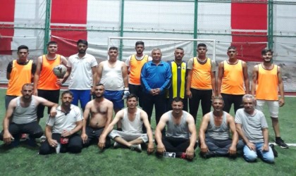 Altıntaşta halı futbol turnuvası