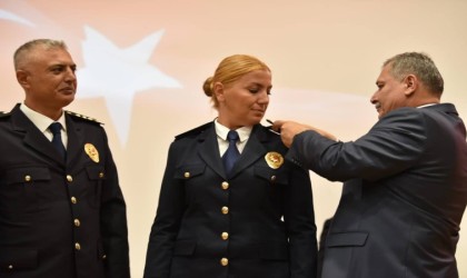 Antalya Emniyetinde rütbe terfi töreni