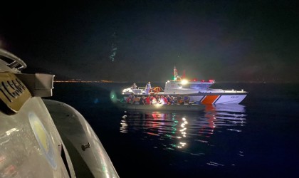 Ayvacık açıklarında 170 kaçak göçmen yakalandı