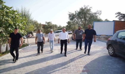 Ayvalıkta 20 bin metrekarelik yol ile Tepecik Mevkisinin 20 yıllık sorunu çözüldü