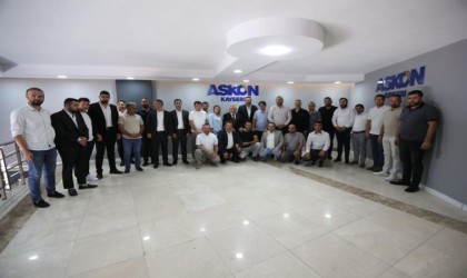 Başkan Büyükkılı. ASKONun Konuğu Oldu