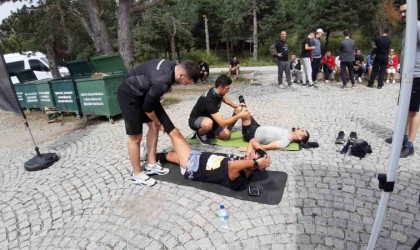 Boluda ilk kez düzenlenen “Ultra Abant Koşusuna 600 sporcu katıldı