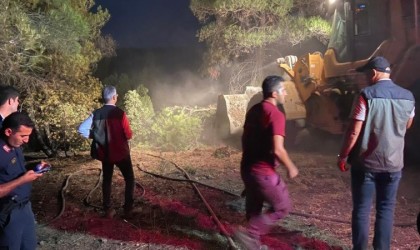 Boludaki orman yangını kontrol altına alındı