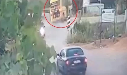 Bursa’da 2 kişinin öldüğü kaza kamerada