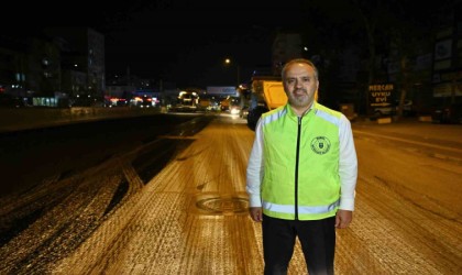 Bursanın ana arterleri yenileniyor