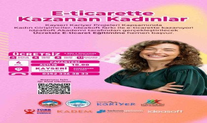 Büyükşehirden kadınlara ücretsiz e-ticaret eğitimi