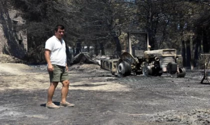 Çanakkale yangınında köylüler anlattı: 1 saatte her şey yandı