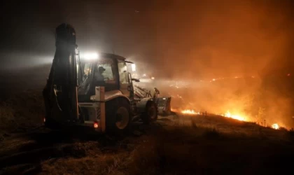 Çanakkale’de orman yangını (11)