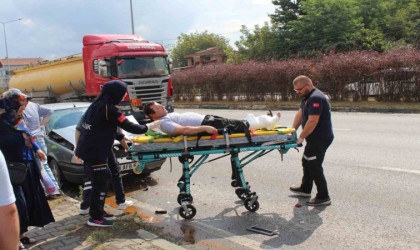 Çarşambada kaza: 2 yaralı