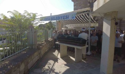 Damadının katlettiği adama gözyaşlı veda