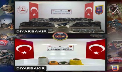 Diyarbakırda 315 kilo esrar ele geçirildi