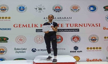 Diyarbakırlı sporcu uluslararası turnuvadan bronz madalyayla döndü