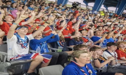 Dünya İzcilik Şöleni, Khanun Tayfunu sebebiyle yarıda kesildi