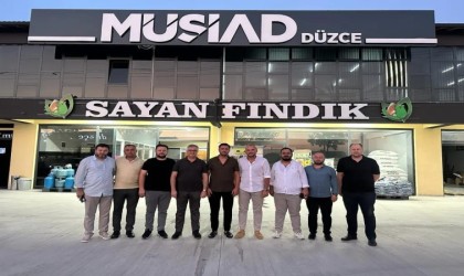 Düzce MÜSİAD projelerini Özdemire anlattı