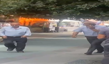 Ekmek teknesi alev alev yandı: Kendisi söndürdü