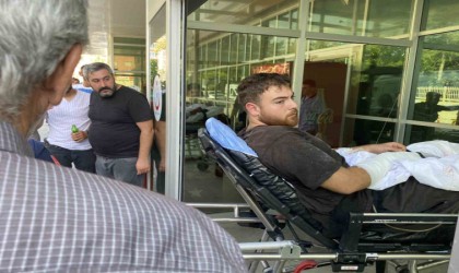 Elini kıyma makinesine kaptıran gencin parmakları parçalandı