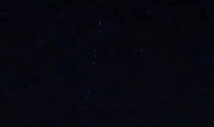 Elon Muskın Starlink uyduları Van semalarında göründü
