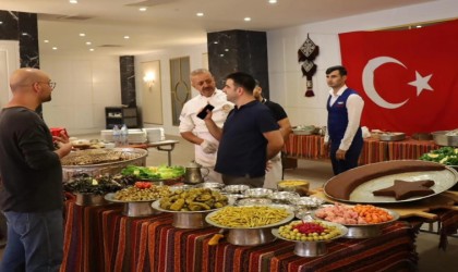 Gastronomi buluşmalarında çiğköfte şöleni yaşandı