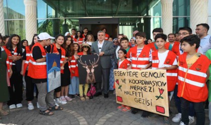 Gençler Halfeti gezisine katıldı