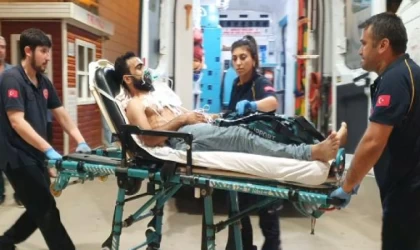 Göğsünden vuruldu; Yaralı halde markete sığındı