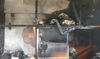 Hatayda evde çıkan yangın söndürüldü
