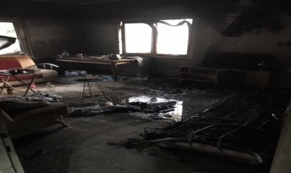 Hatayda konut yangını söndürüldü