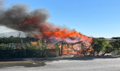 Hobi Bahçesinde Yangın