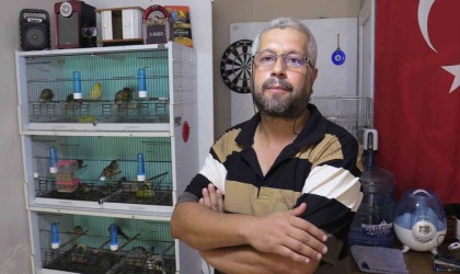 Hobi olarak başladı, şimdi 50 kuşu var