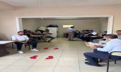 İş yerlerinde sağlığın geliştirilmesi için farkındalık çalışması yapıldı