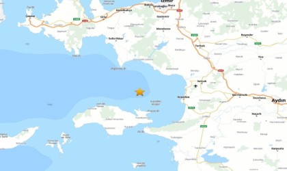 İzmirde 3.9luk deprem