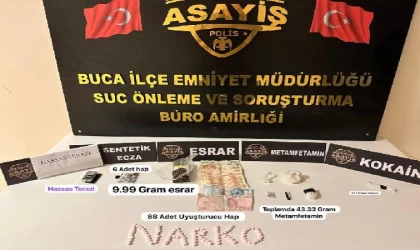 İzmir’de uyuşturucu operasyonuna 1 tutuklama