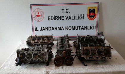 Jandarmadan 250 bin TLlik yedek parça operasyonu