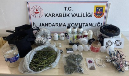 Karabükte jandarmadan uyuşturucu operasyonu