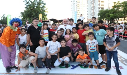 Kayseride 2017 yılından beri kesintisiz devam eden etkinlikte çocuklar, tatili dolu dolu geçiriyor