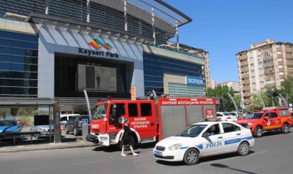 Kayseriparkta Yangın