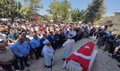 Kaza şehidi polis memuru, son yolculuğuna uğurlandı