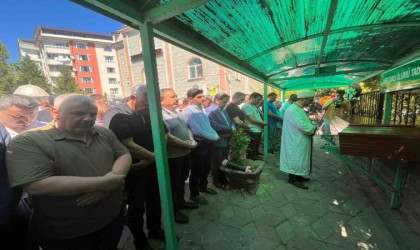 Kazada ölen baba Karabükte toprağa verildi