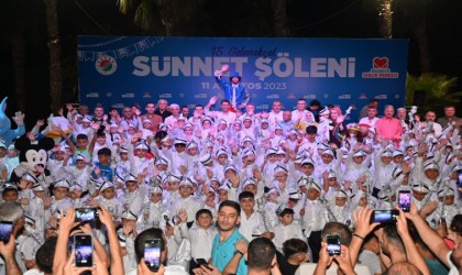 Kepezden 480 çocuğa sünnet düğünü